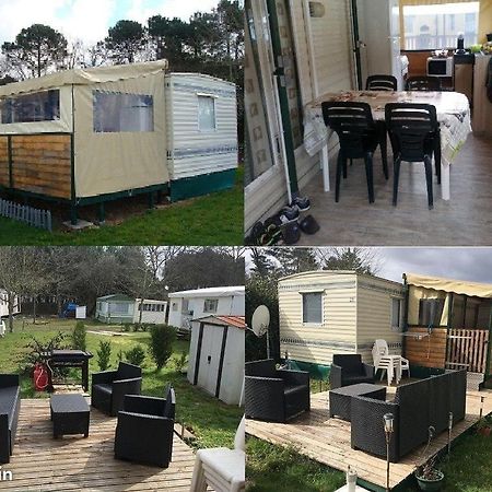 Mobilhome Bien Equipe Et Climatise Mimizan-Plage Exteriör bild