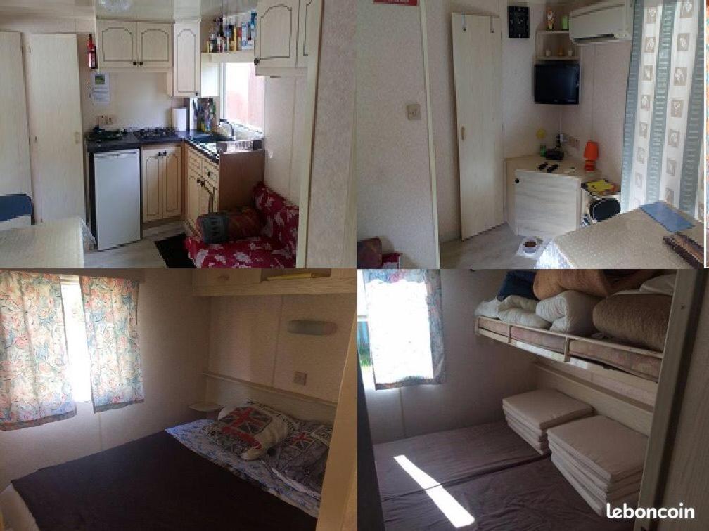 Mobilhome Bien Equipe Et Climatise Mimizan-Plage Exteriör bild